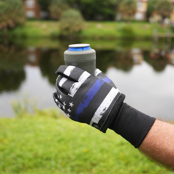 Rescue Grilling Gloves Thin Blue Line Edition