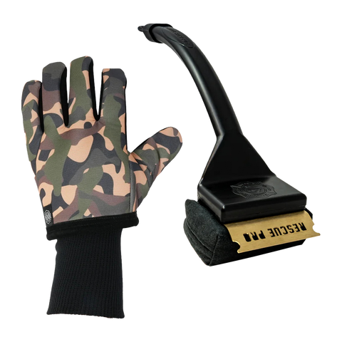 Grilling Pack: 1 Rescue PRO Brush + 1 Rescue Gloves