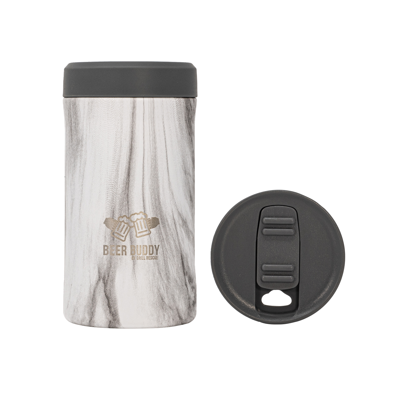 Universal Beer Buddy | Carrara Marble