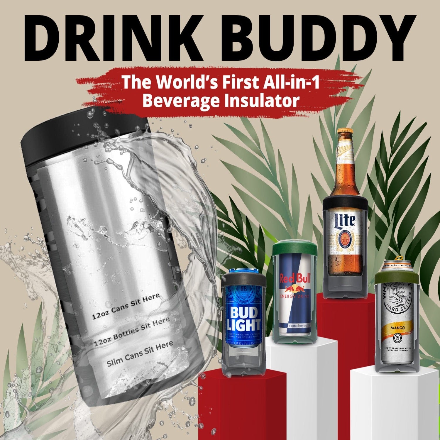 Universal Beer Buddy | Black